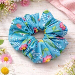 Spring Floral Cotton XXL Scrunchie